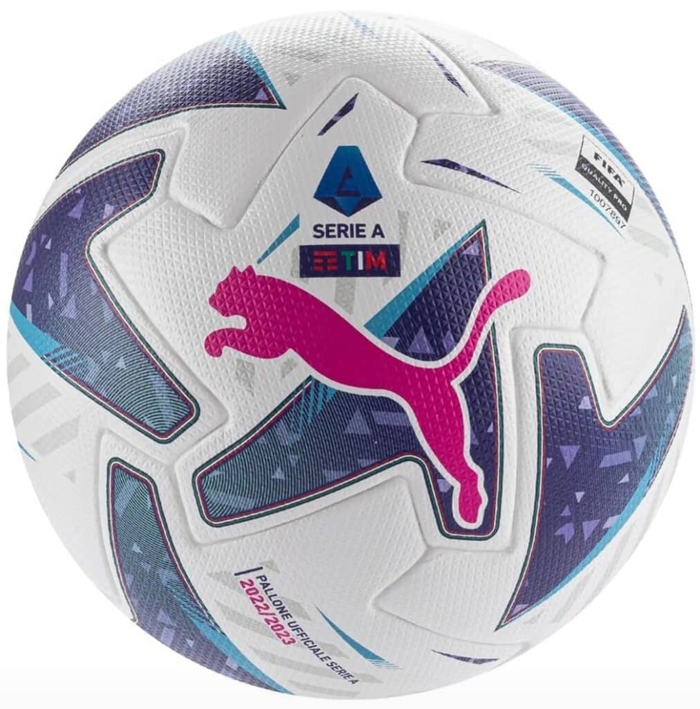 official match ball of Serie A